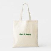 Tote Bag N'abandonne jamais (Dos)