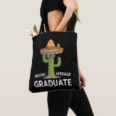 Tote Bag Nacho Average Graduate High School College Humor (De près)