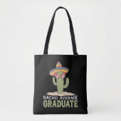 Tote Bag Nacho Moyenne Graduate Cactus Graduation Mexicaine (Devant)