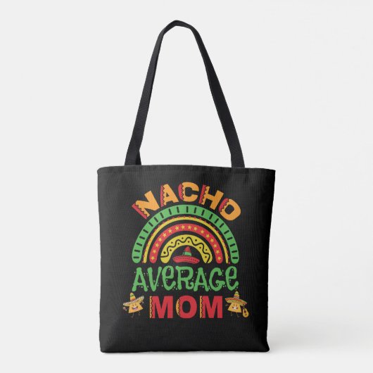 Tote Bag Nacho Moyenne maman Pun (Dos)
