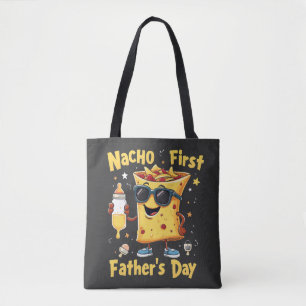 Tote Bag Nacho Première Fête des pères Cinco De Mayo Papa