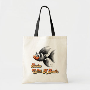 Tote Bag Nager Avec Un Sourire