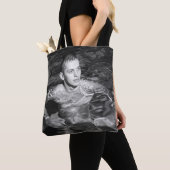 Tote Bag Nageur vintage de gros morceau (De près)