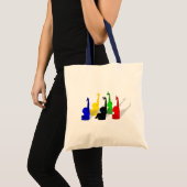 Tote Bag Nageurs synchronisés par natation synchronisés (Devant (produit))