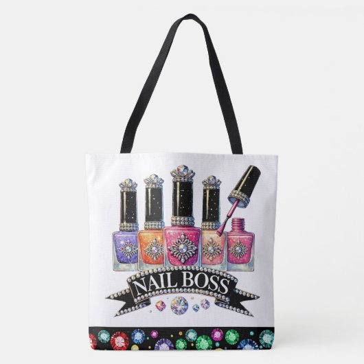 Tote Bag NAIL BOSS - SeeBack ! (Devant)