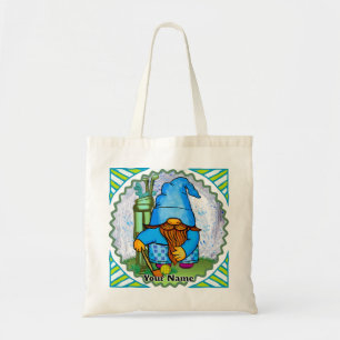 Tote Bag Nain jouant au golf 