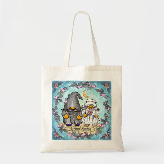 Tote Bag Nain Marié & Mariée (Devant)