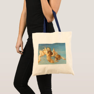 Tote Bag Naissance de Vénus, détails des anges par Alexandr