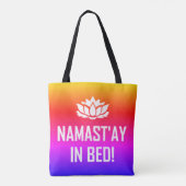 TOTE BAG NAMAST'AY AU LIT ! (Dos)