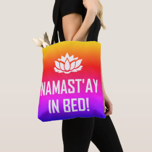 TOTE BAG NAMAST'AY AU LIT !