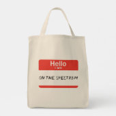 Tote Bag Nametag Spectrum (Dos)
