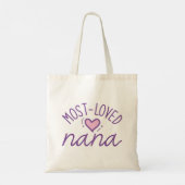 Tote Bag Nana la plus aimée (Dos)