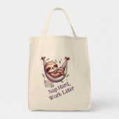 Tote Bag Nap Hard Sloth (Devant)
