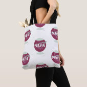 Tote Bag Napa Space Style Vin Verre Agence Motif (De près)
