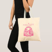 Tote Bag Napa Valley Bachelorte rose (Devant (produit))