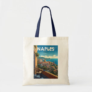Tote Bag Naples Italie Travel Art Vintage