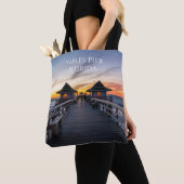 Tote Bag Naples Pier Florida Vacances voyage (De près)