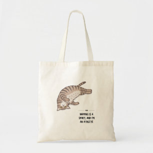 Tote Bag Napping est un sport, et je suis un athlète