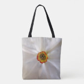 Tote Bag narcisse blanche perle (Dos)