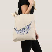 Tote Bag Narwhal En Points (De près)