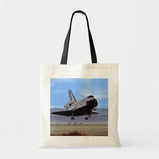 Tote Bag NASA Space Shuttle Atlantis Landing Edwards AFB (Devant)
