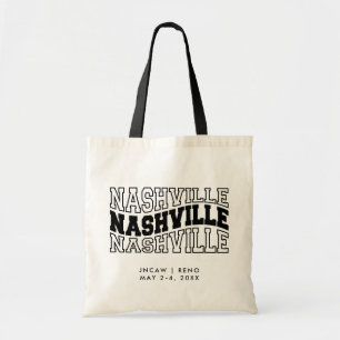 Tote Bag Nashville Conference Welcome Bag Trade Show Fourre