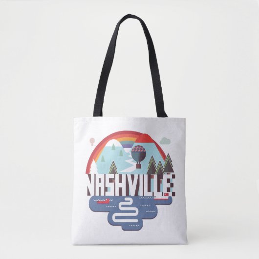 Tote Bag Nashville dans la conception (Devant)