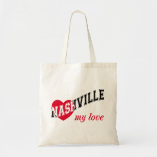 Tote Bag Nashville mon amour