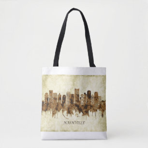 Tote Bag Nashville Tennessee Cityscape