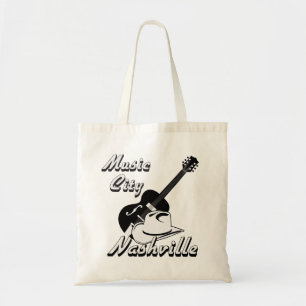 Tote Bag Nashville. Ville de musique