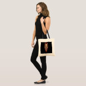 Tote Bag Nathan Satan va faire des emplettes (Devant (modèle))