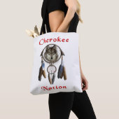 Tote Bag Nation cherokee (De près)