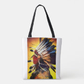 Tote Bag Native American Chief Tote (Dos)