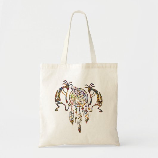 Tote Bag Native American Kokopelli (Devant)