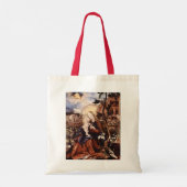 TOTE BAG NATIVITÉ AVEC DES LILLES BLANCHES, MAGIE DE NOËL (Dos)