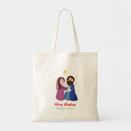 Tote Bag Nativité Noël (Devant)