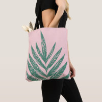 Nature botanique Illustration tropicale rose vert