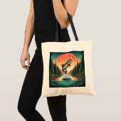 Tote Bag Nature extérieure de la truite (Devant (produit))