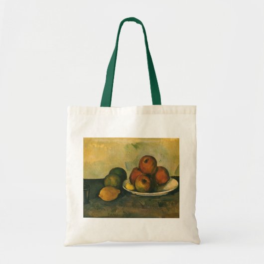 Tote Bag Nature morte aux pommes de Paul Cézanne (Devant)