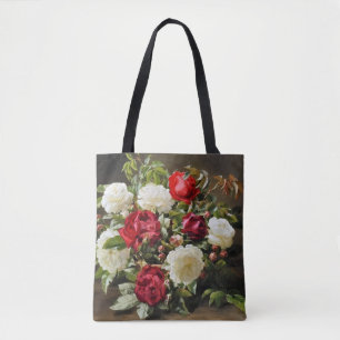 Tote Bag Nature morte avec des roses par Anthonore Christen