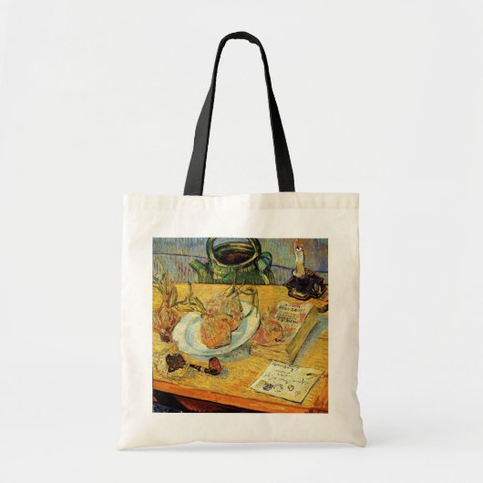 Tote Bag Nature morte avec planche à dessin de Vincent van  (Devant)
