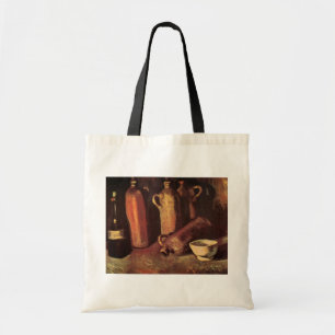 Tote Bag Nature morte de 4 bouteilles de pierre par Vincent