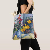 Tote Bag Nature morte Fleurs dans un vase de Paul Cézanne (De près)