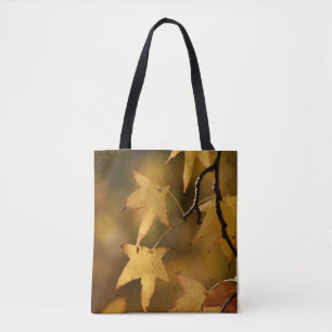 Tote Bag Nature’s Golden Light Photo Botanique de Noël