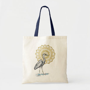 Tote Bag Naturel de Heron Mandala