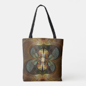 Tote Bag Natures Matrix Bumble Bee Abstrait (Dos)