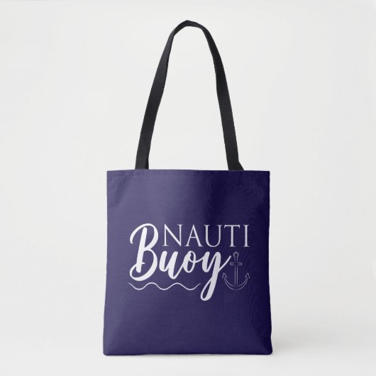 Tote Bag Nauti Buoy ! Nautical (Devant)