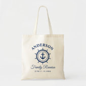 Tote Bag Nautical Anchor Helm Family Reunion (Devant)