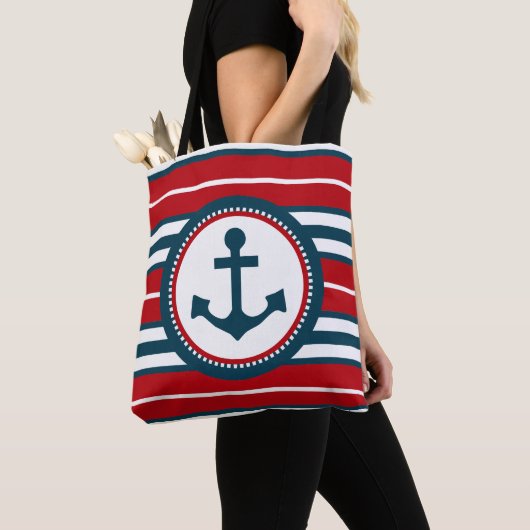 Tote Bag Nautical design (De près)
