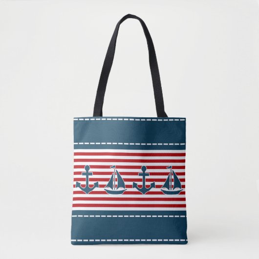 Tote Bag Nautical design (Devant)